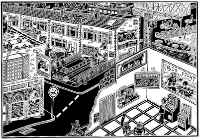 At the Back End of Town