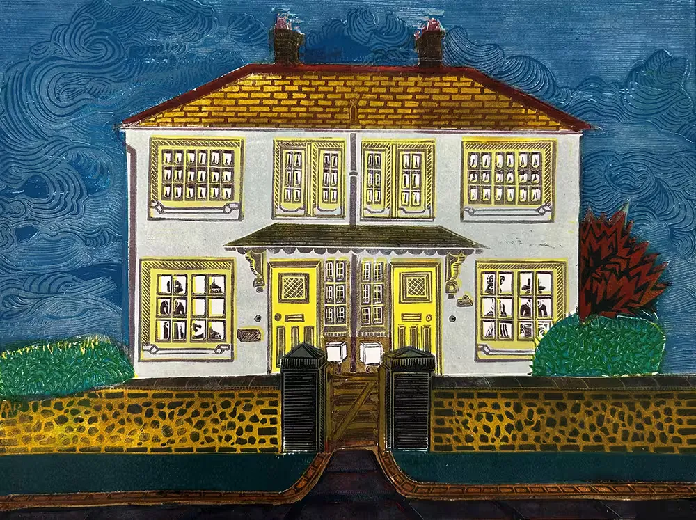 House on the Hill Colour