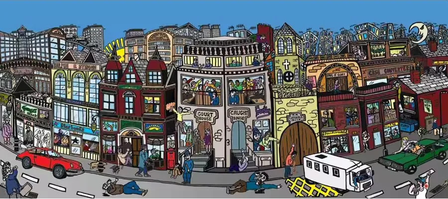 Laying down the Law - View 2