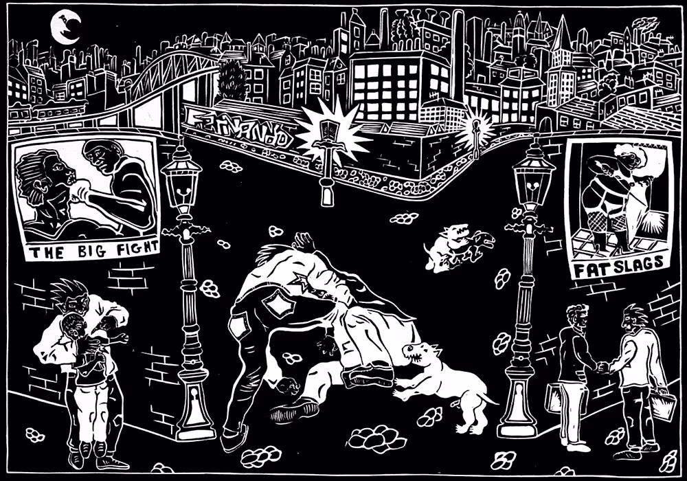 To Be Bad He Became Bad by Fernando Feijoo