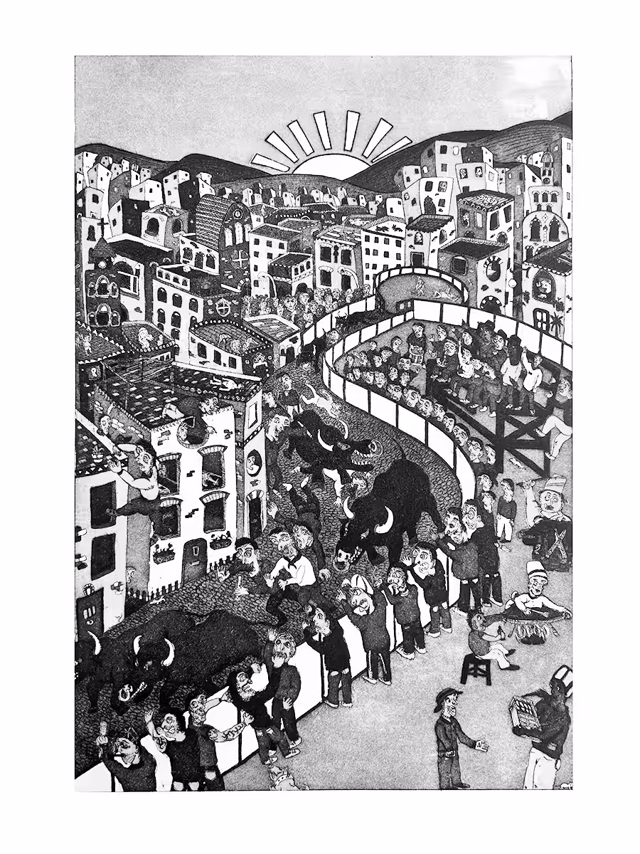 Pamplona by Fernando Feijoo